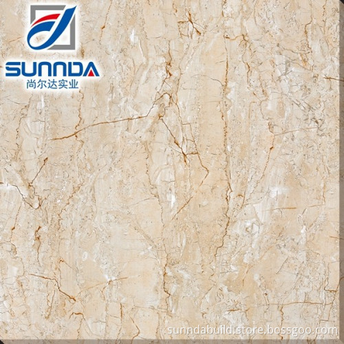 sunnda light brown crack texture glazed polished porcelain tile prices